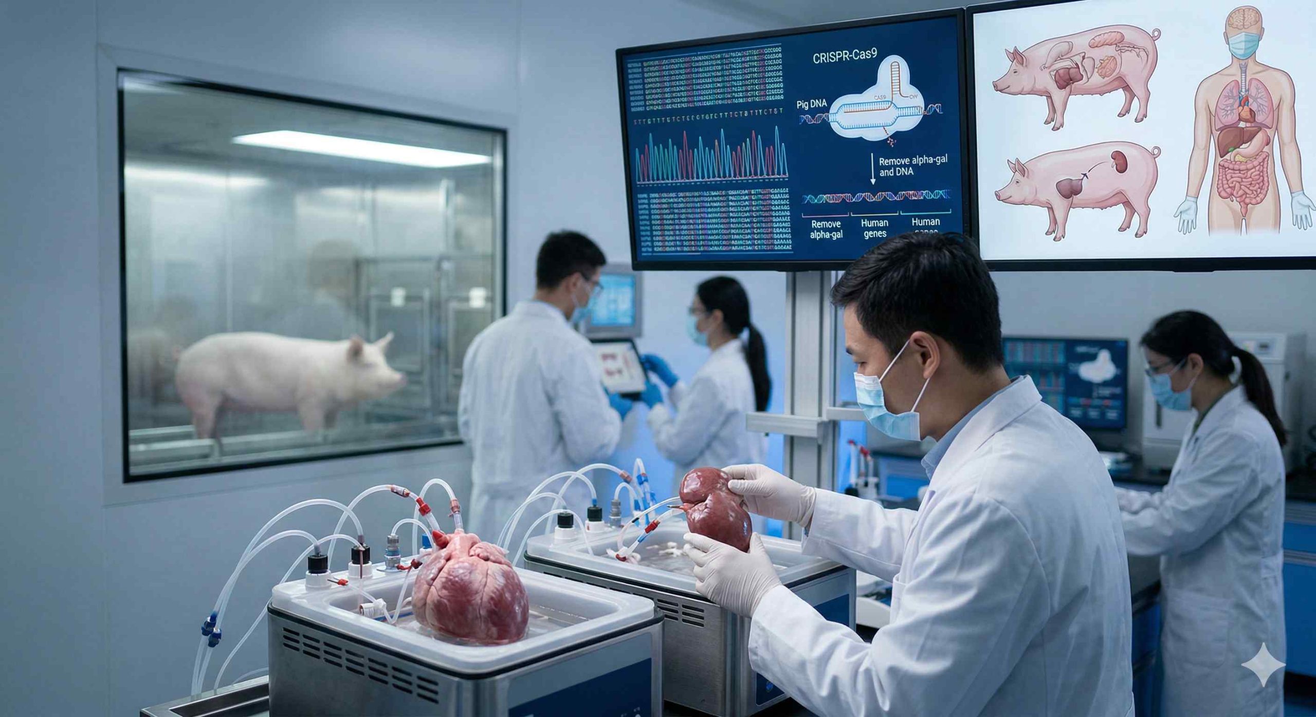 Xenotransplantation: Can pigs solve the organ shortage?